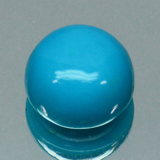Sleeping Beauty 3.20 Cts Natural Turquoise Round Cab Arizona