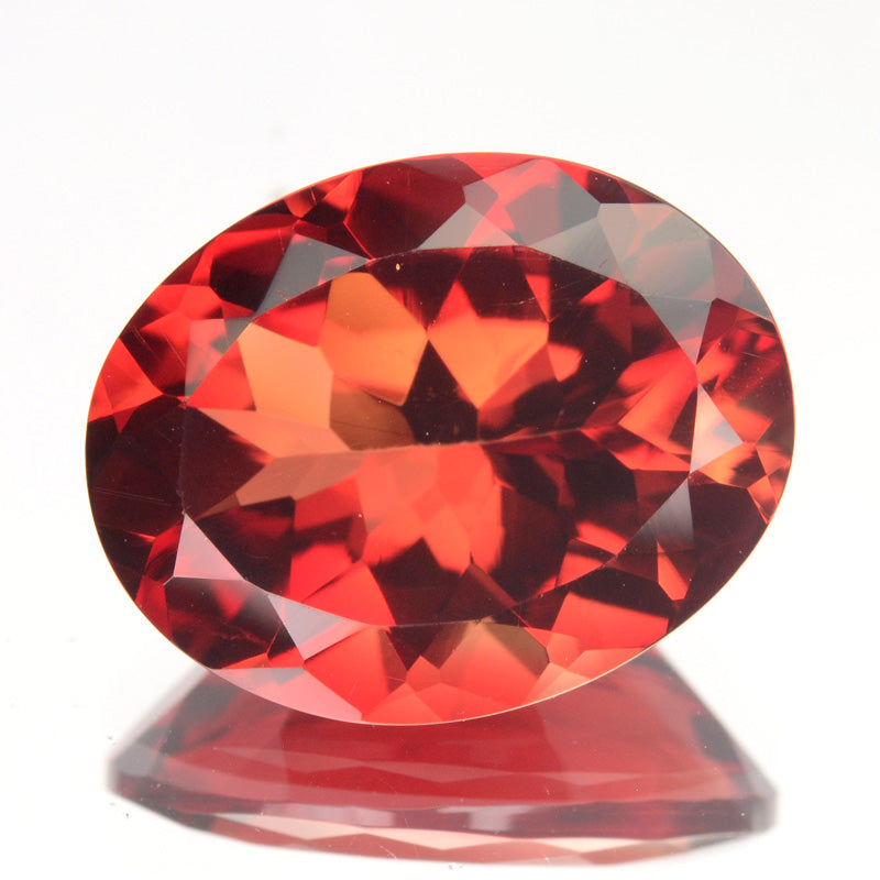 6.02Cts Natural Red Sunstone Andesine Oval Cut Congo
