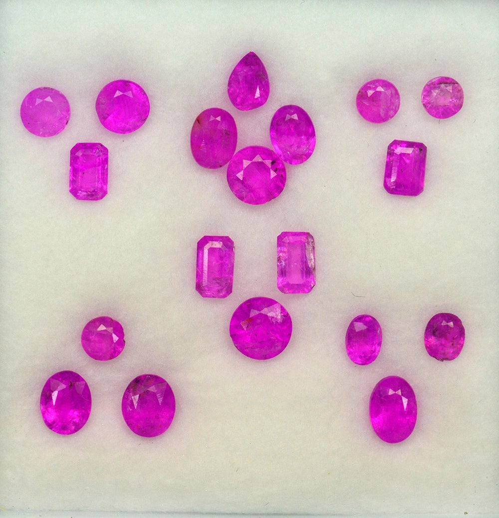4.98 Cts Natural Purple Dolomite Mix Parcel Collection Gem