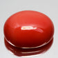 UNTREATED 19.00Cts Natural Italian Red Coral Sugarloaf Cabochon Gem