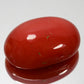 UNTREATED 19.00Cts Natural Italian Red Coral Sugarloaf Cabochon Gem