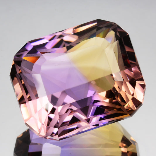 37.31 Cts Natural Bi Color Bolivian Ametrine Gemstone