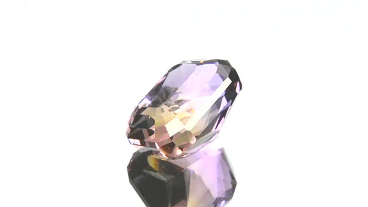 37.31 Cts Natural Bi Color Bolivian Ametrine Gemstone