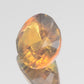3.35 Cts Natural Orangish Yellow Sapphire Oval Madagascar